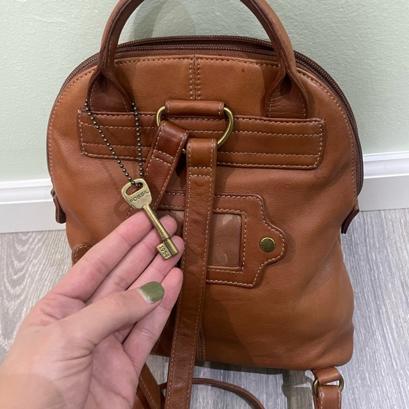 Fossil Brown Backpack - Picture 3 of 5